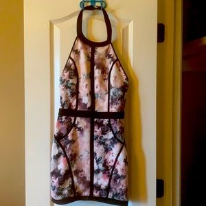 Agaci Halter bodycon fitted dress